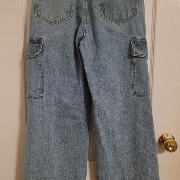 Denim Forum The Farrah Hi-Rise Cargo Jean - Picture 9 of 16